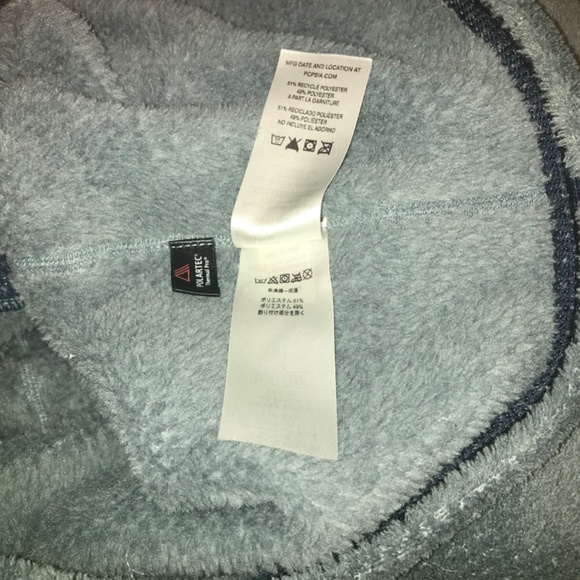 Patagonia shadow blue Re-tool snap T fleece pullover - Picture 9 of 16